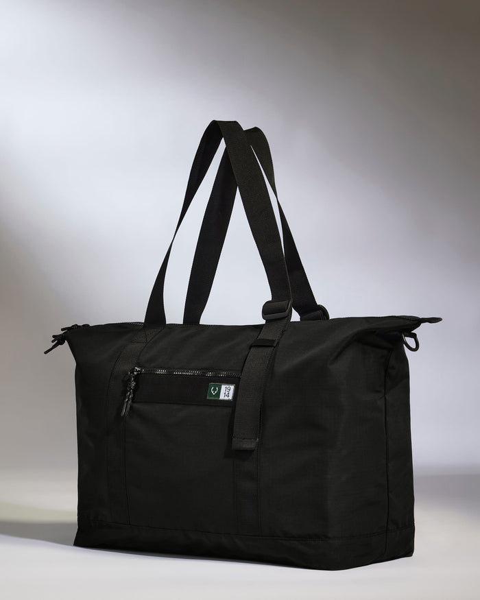 a black bag with a strap