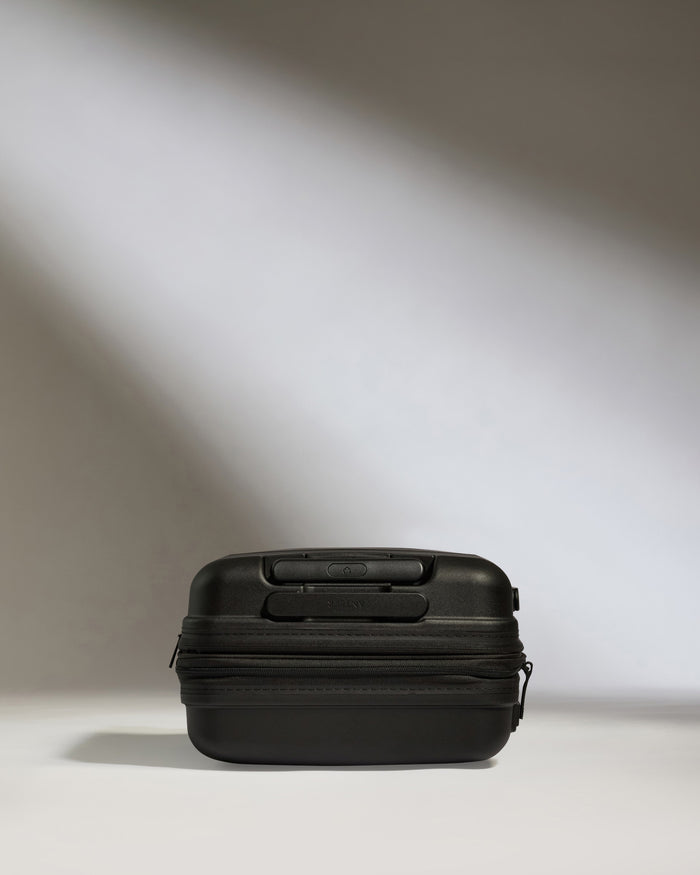 a black case with a zipper
