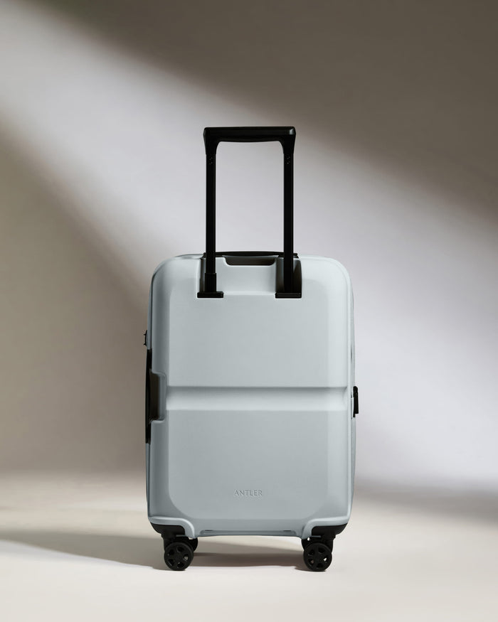 a luggage bag with wheels