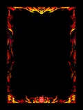 FIRE - Yugioh Border Sleeve (70STK) - sleevechief
