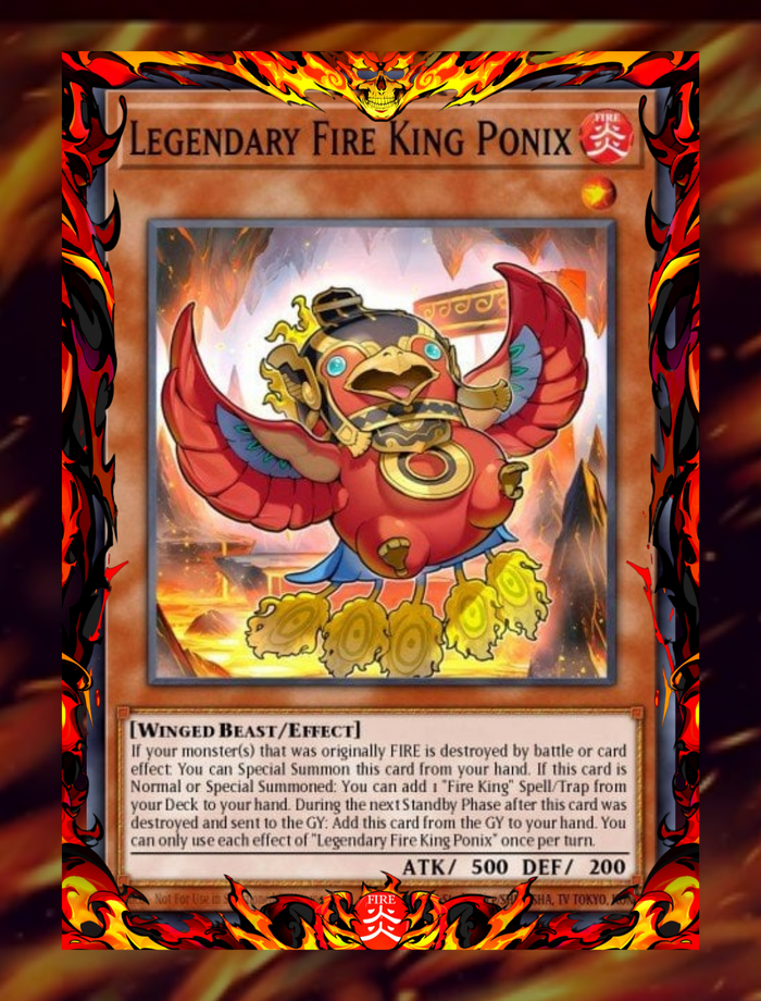 FIRE - Yugioh Border Sleeve (70STK) - sleevechief