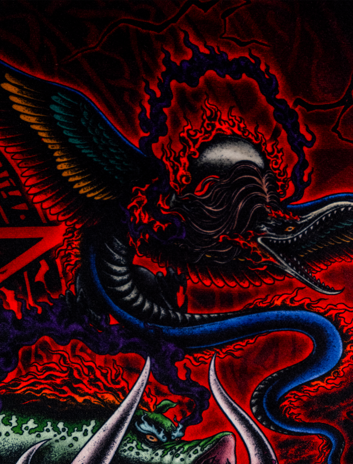 Five Dark Elders - 1-Player Cloth Playmat - sleevechief