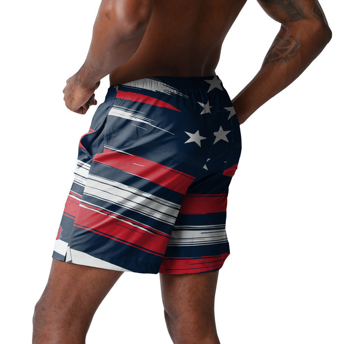 FOCO MLB Boston Red Sox Americana Traditional Swim Trunks - Mens