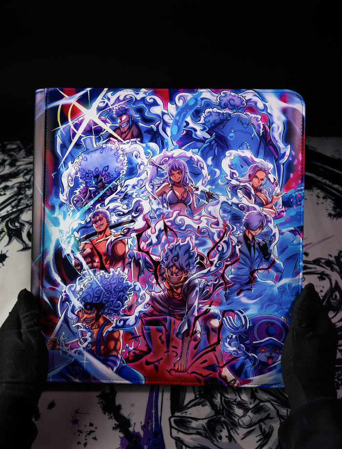 Gear 5 Crew - 12-Pocket Trading Card Binder - sleevechief