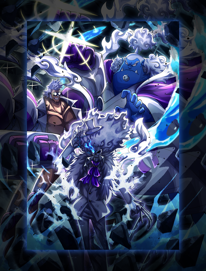 Gear 5 Crew - Vers. 1 Holo Sleeves (70 PCS) - sleevechief
