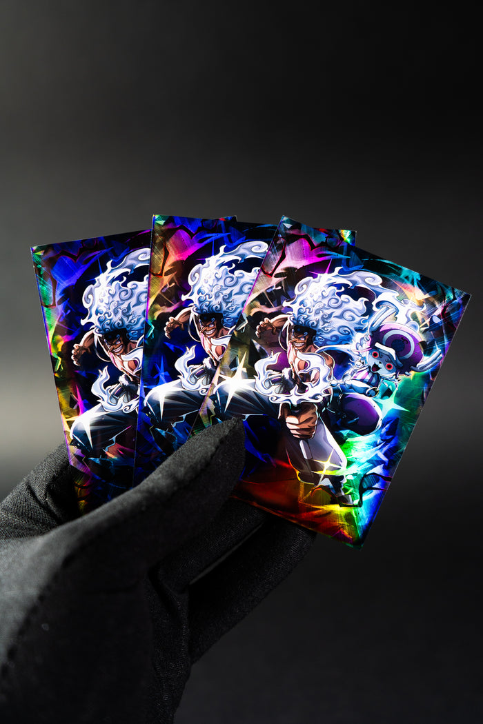 Gear 5 Crew - Vers. 4 Holo Sleeves (70 PCS) - sleevechief