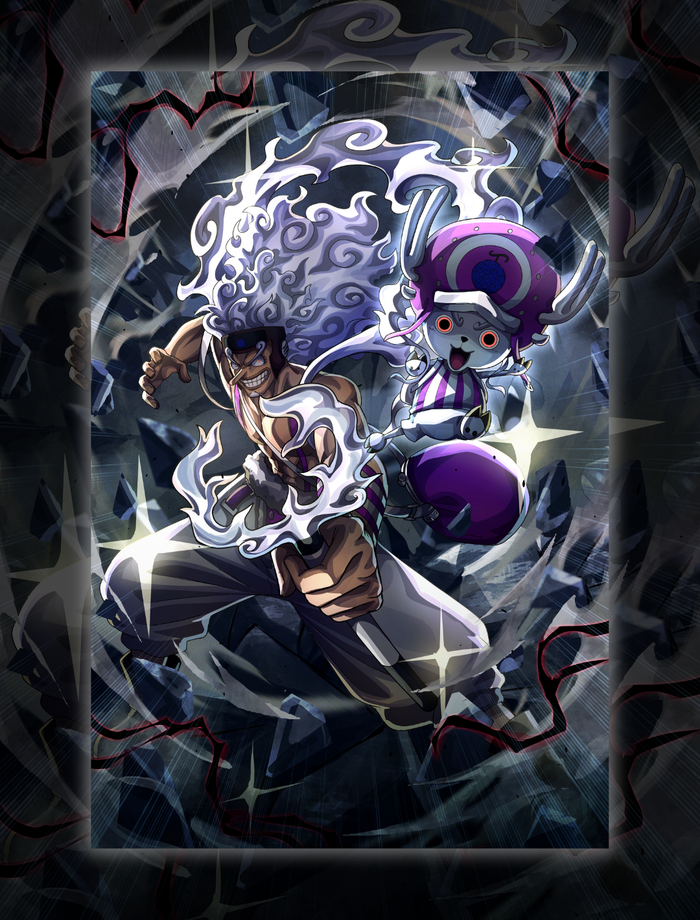 Gear 5 Crew - Vers. 4 Holo Sleeves (70 PCS) - sleevechief