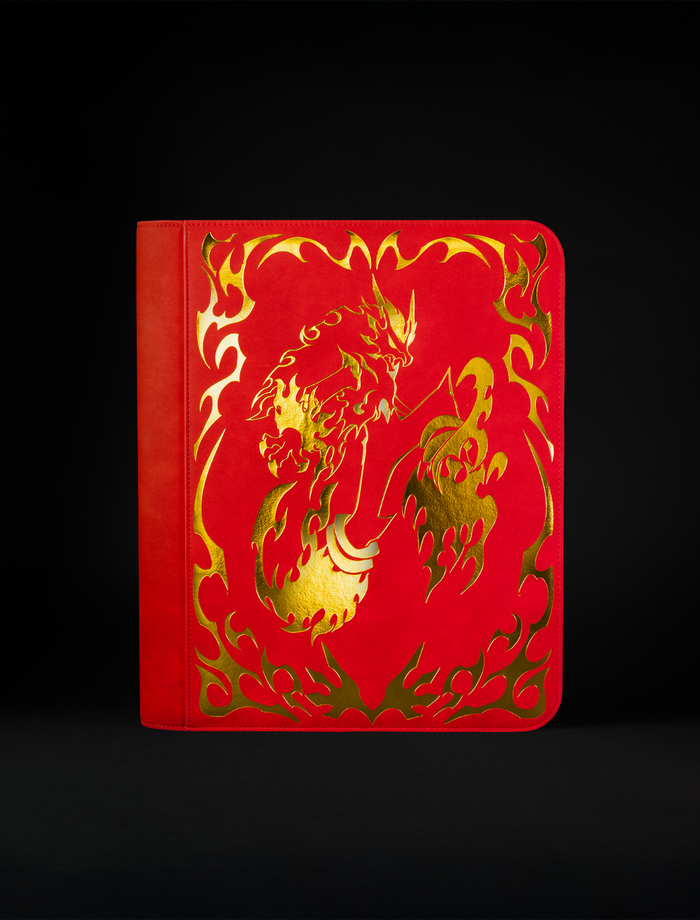 Gen 3 Blaze Kick - Toploader Trading Card Binder - sleevechief