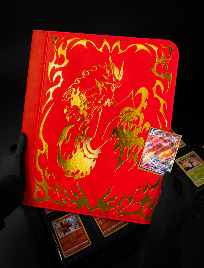 Gen 3 Blaze Kick - Toploader Trading Card Binder - sleevechief