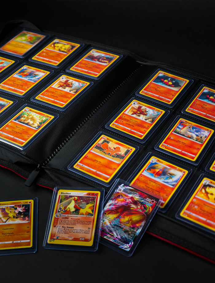 Gen 3 Blaze Kick - Toploader Trading Card Binder - sleevechief