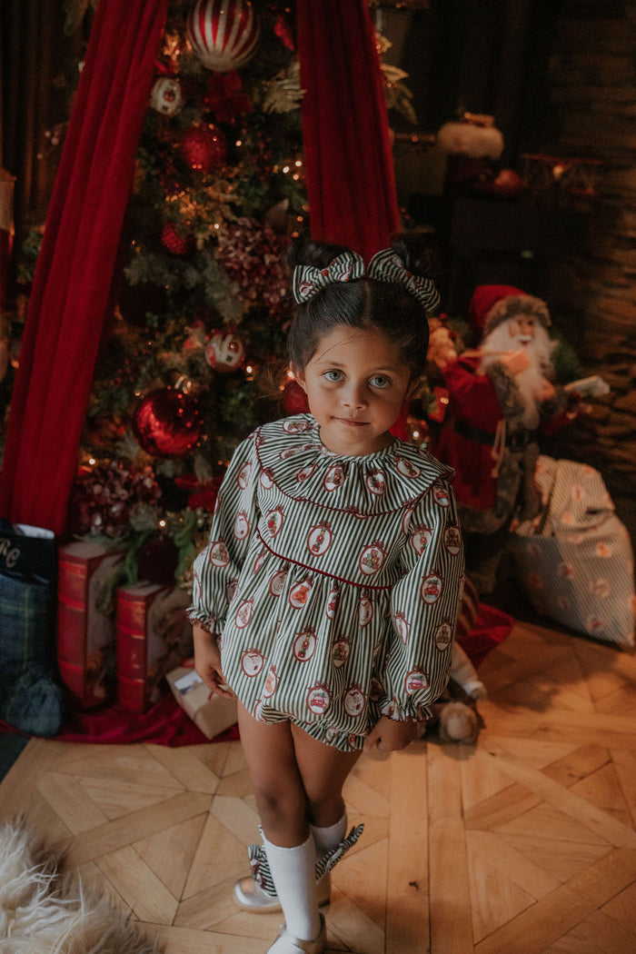 Girls Emerald Vintage Noelle Corduroy Romper