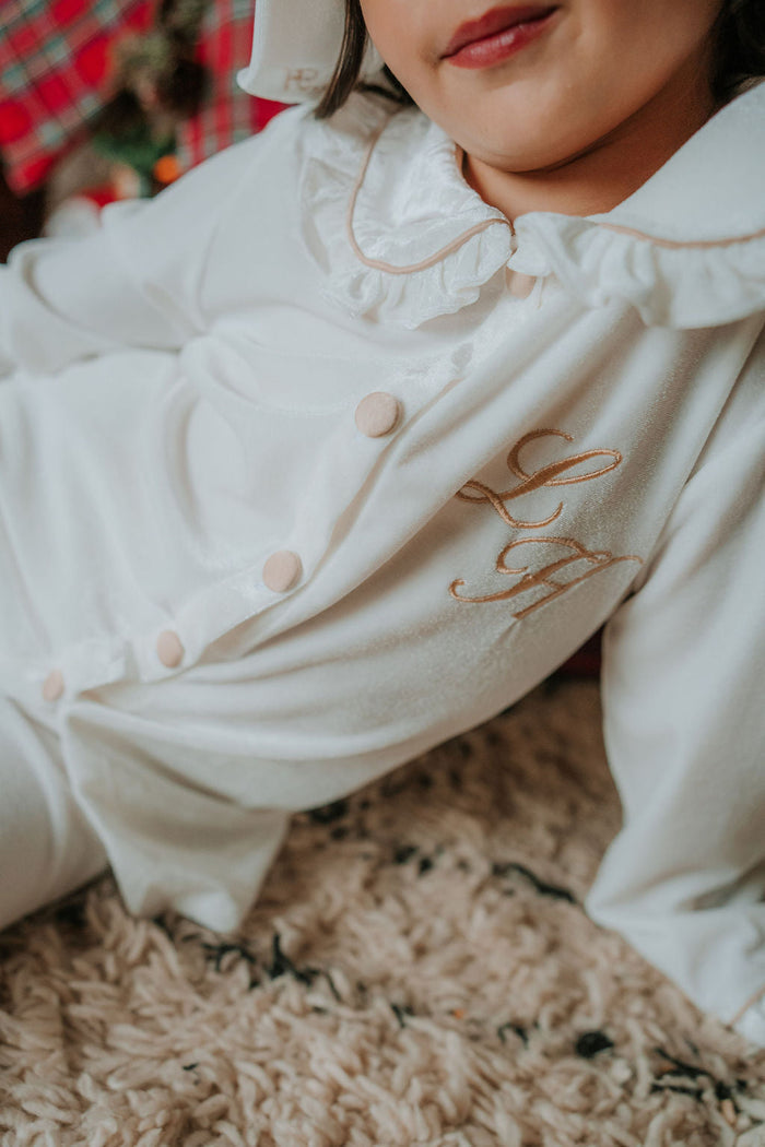 Girls Ivory Luxe Pyjamas