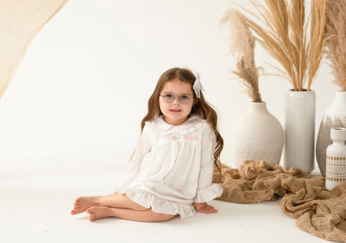 Girls Personalised Pearl Nightdress