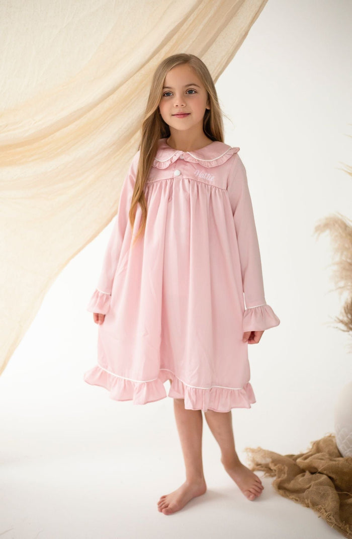 Girls Personalised Pearl Nightdress