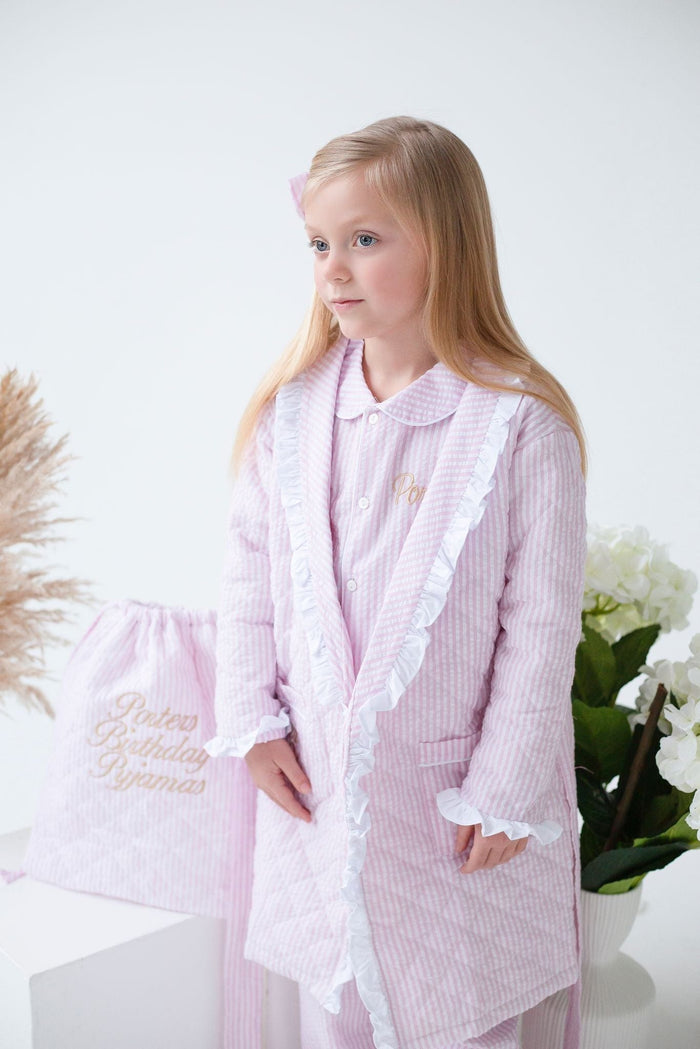 Girls Personalised Sweet Dreams Dressing Gown