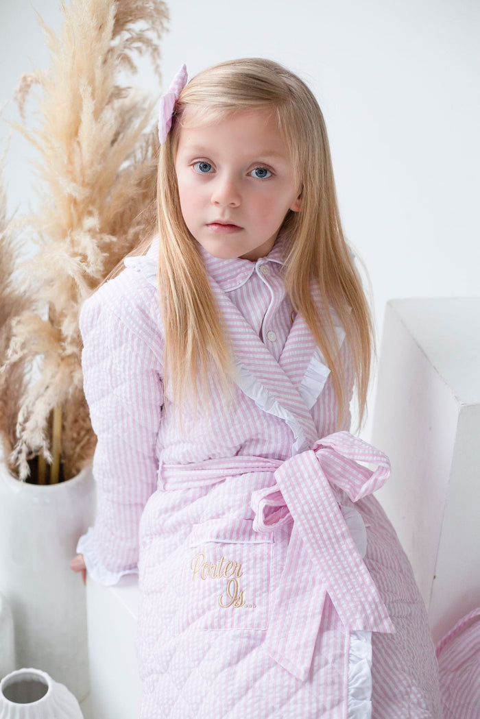 Girls Personalised Sweet Dreams Dressing Gown