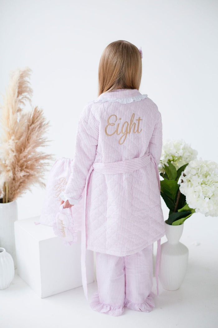Girls Personalised Sweet Dreams Dressing Gown