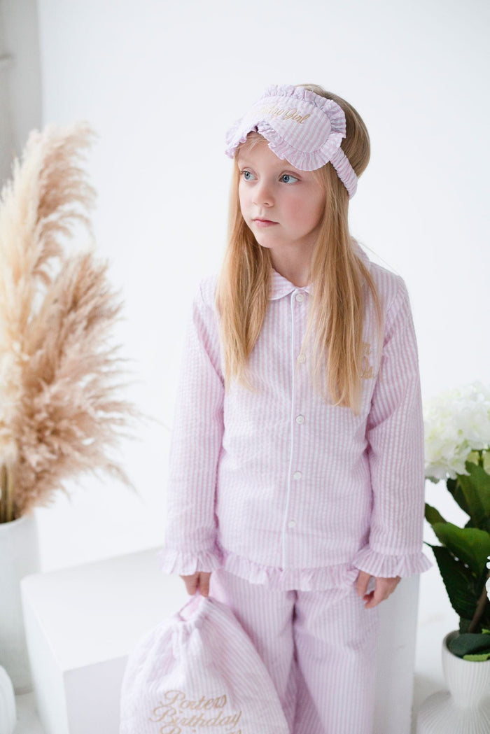 Girls Personalised Sweet Dreams Pyjamas - Long Sleeve and Leg