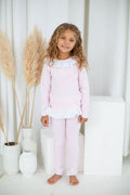 Girls Pink Personalised Gingham Dreams Set