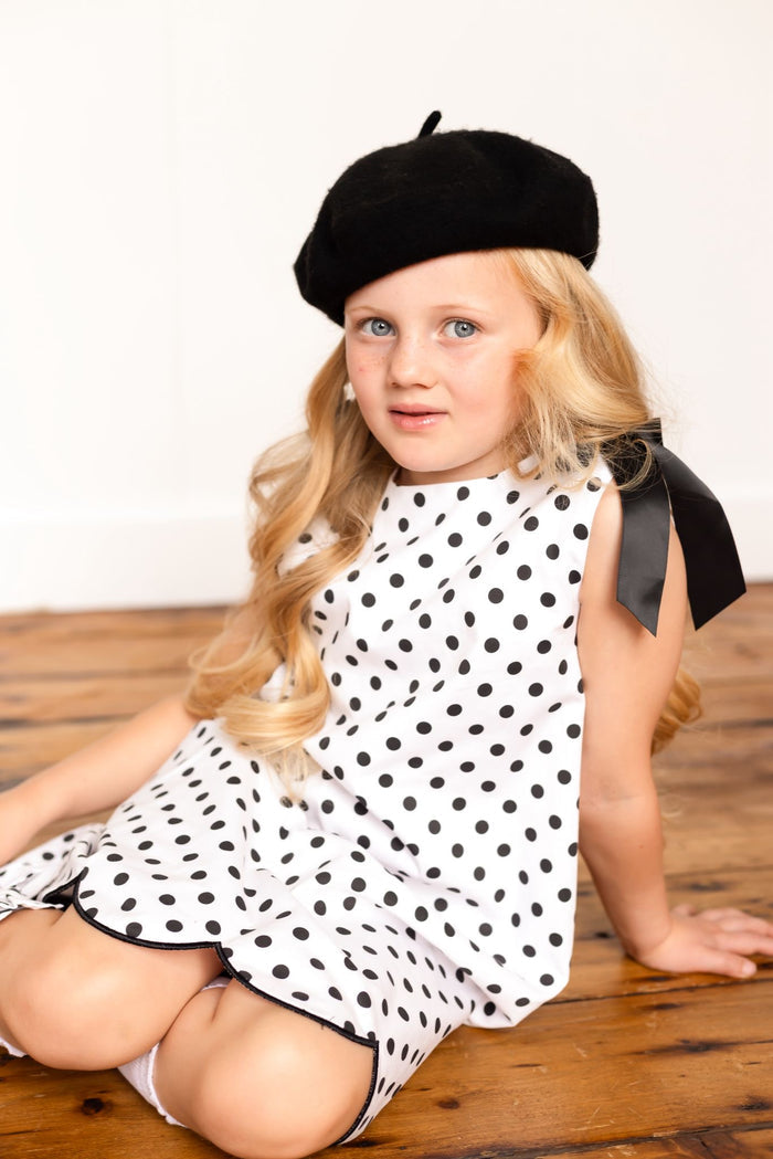 Girls Polka Dot Chic Dress