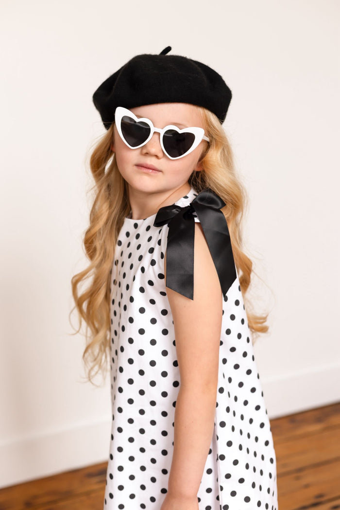 Girls Polka Dot Chic Dress