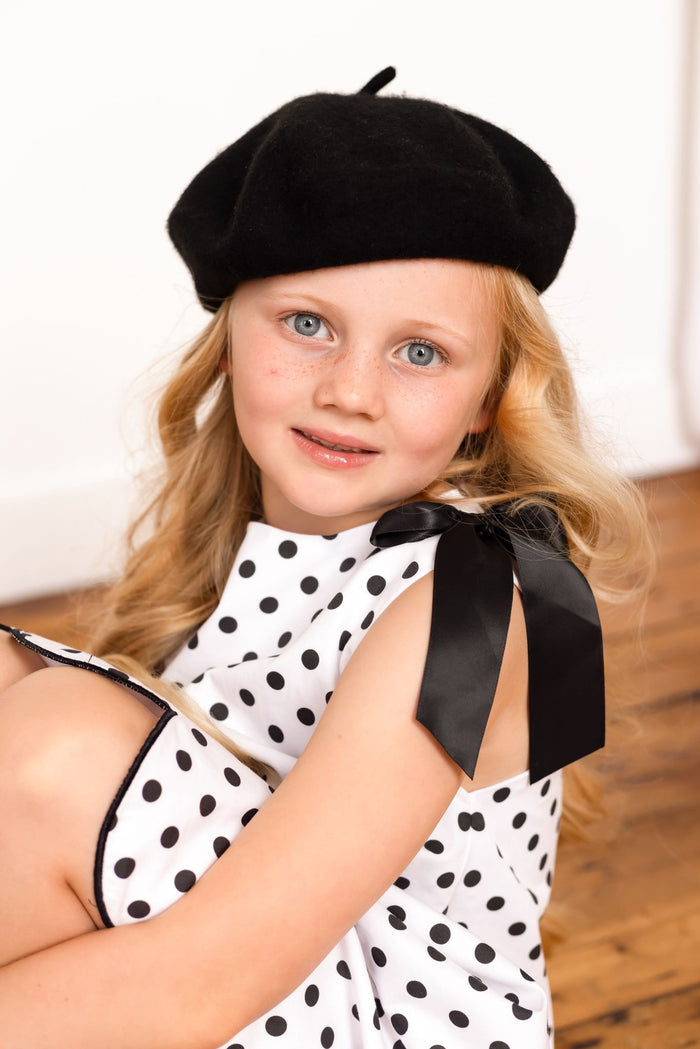 Girls Polka Dot Chic Dress