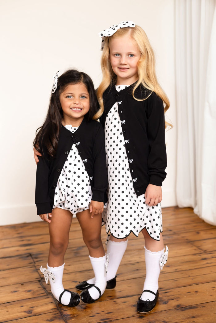 Girls Polka Dot Chic Dress