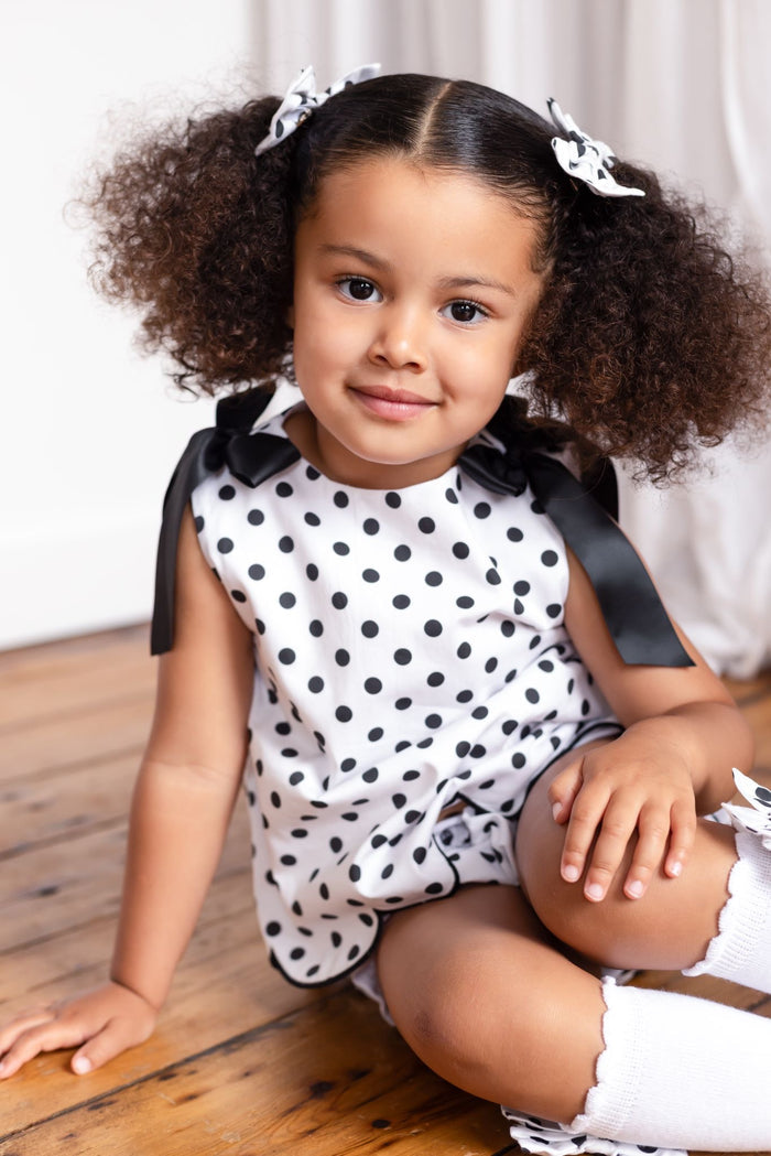 Girls Polka Dot Chic Set