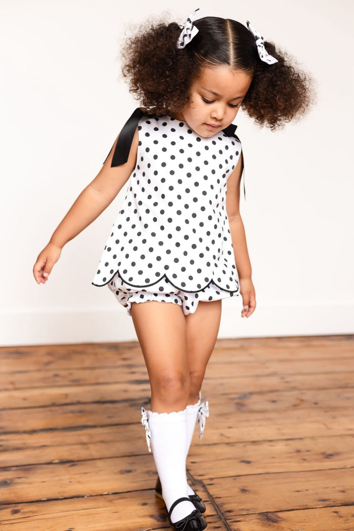 Girls Polka Dot Chic Set