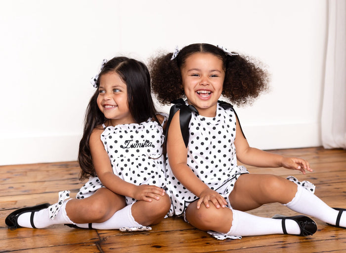 Girls Polka Dot Chic Set