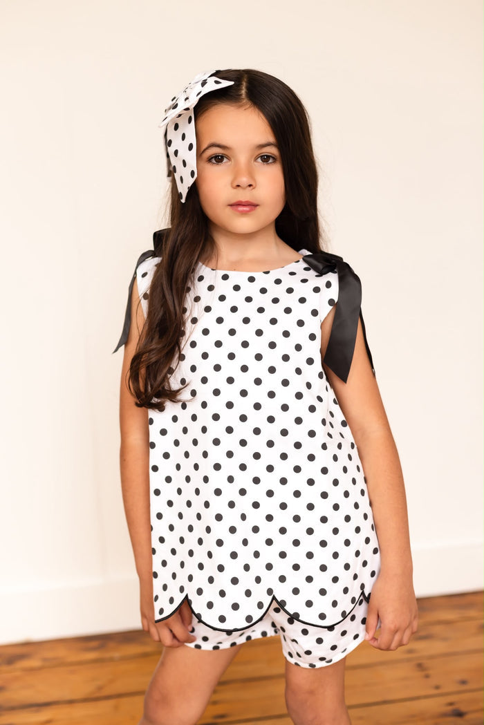 Girls Polka Dot Chic Set
