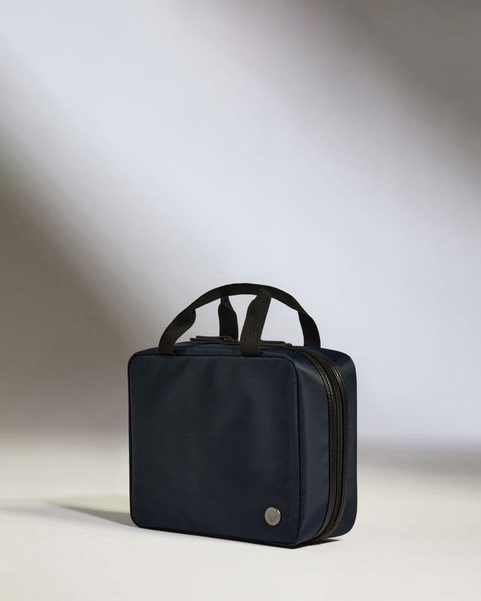 a black bag with a handle