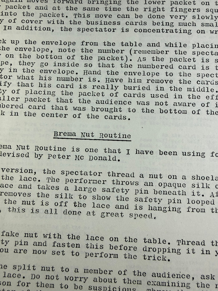 Harvey Rosenthal Lecture Notes