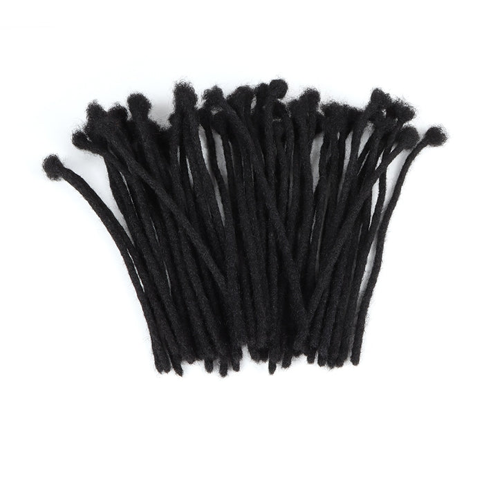 Human Hair Locs Extensions Natural Black Dreadlocks For Women and Men