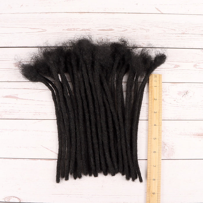 Human Hair Locs Extensions Natural Black Dreadlocks For Women and Men