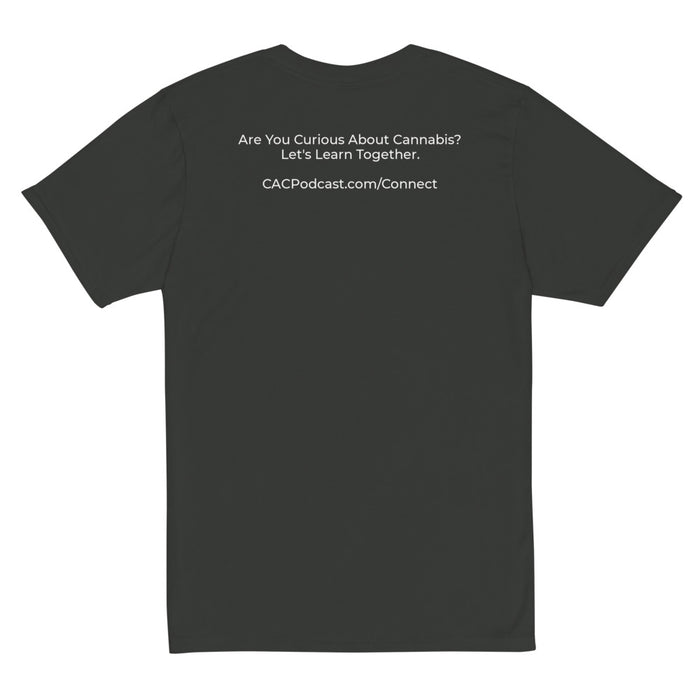 I am Curious About Cannabis (Dark) Hemp T Shirt
