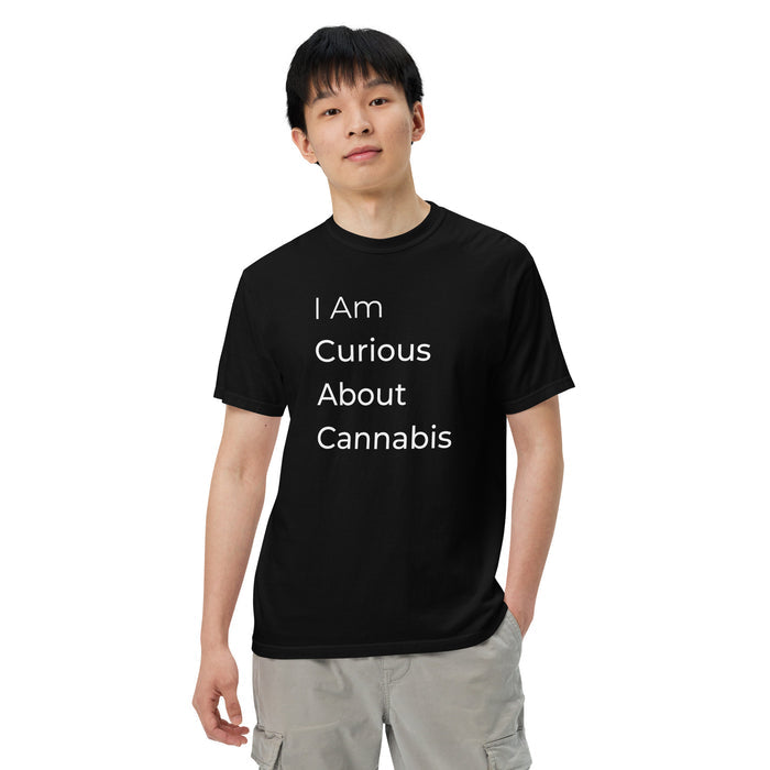 I Am Curious About Cannabis Dark T Shirt