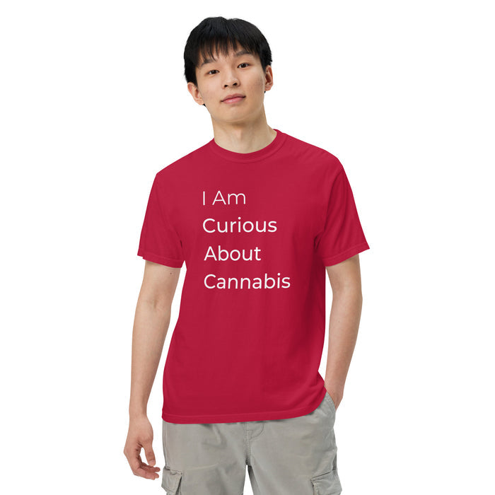 I Am Curious About Cannabis Dark T Shirt