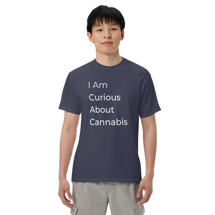 I Am Curious About Cannabis Dark T Shirt