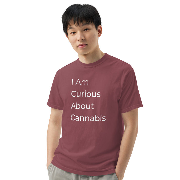I Am Curious About Cannabis Dark T Shirt