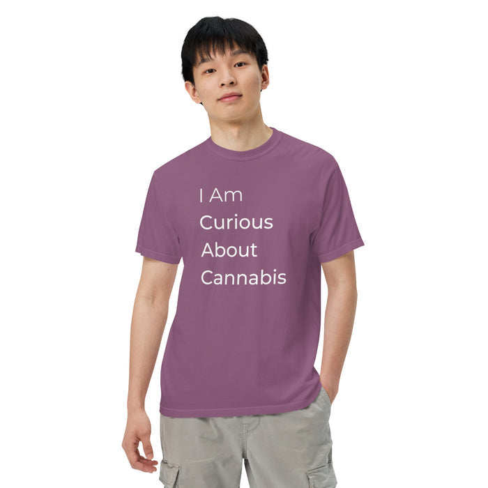 I Am Curious About Cannabis Dark T Shirt