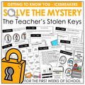 Icebreaker Escape Room – ESL/ELL Back to School Getting to Know You Activity - Hot Chocolate Teachables