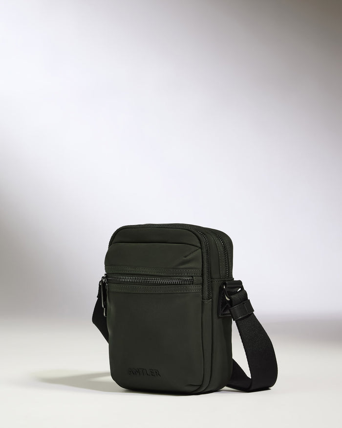 a black bag with a strap