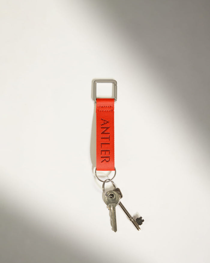 a key chain with keys on it