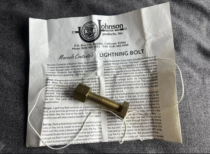 Johnson Lightning Bolt Penetration