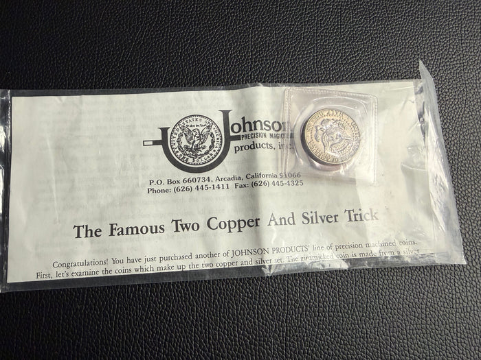 JOHNSON Two Copper One Silver