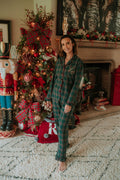 Ladies Emerald Tartan Pyjamas