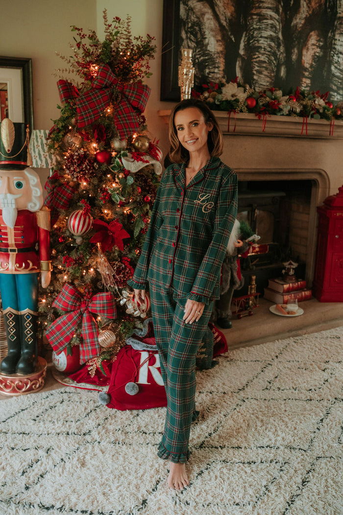 Ladies Emerald Tartan Pyjamas