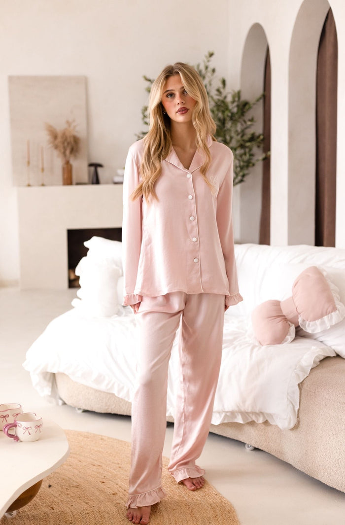 Ladies Personalised Pearl Pyjamas