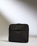 a black bag on a white background